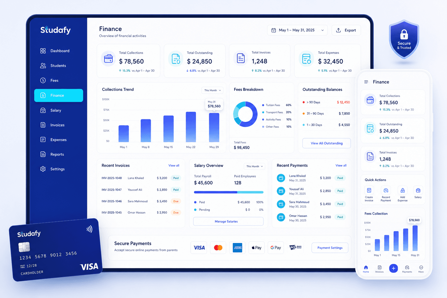 Finance Tracker visual