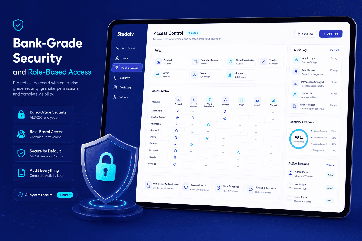 Bank-Grade Security visual